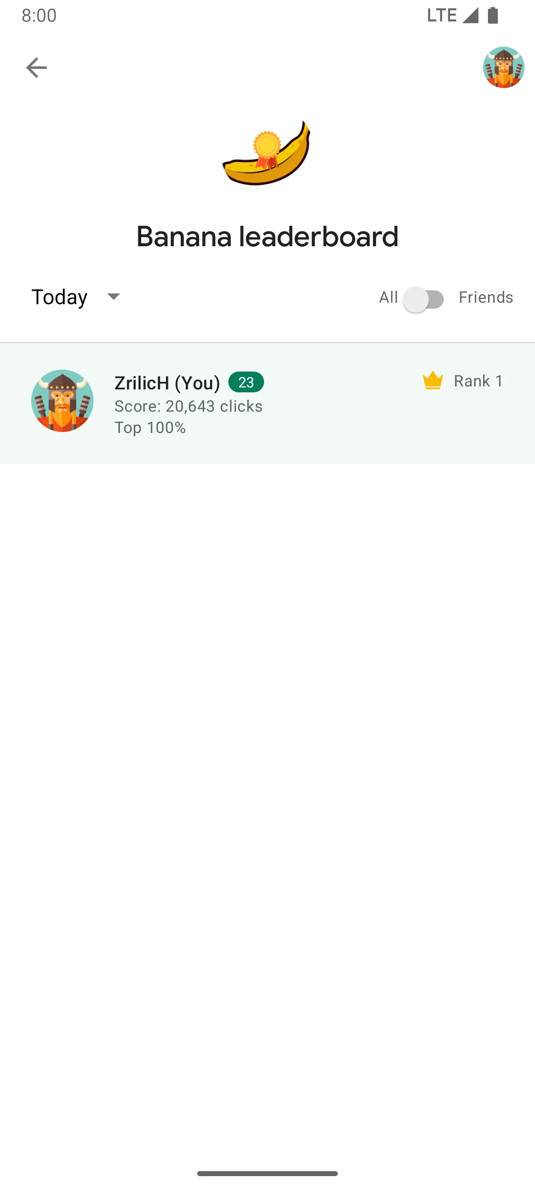 Banana screenshot